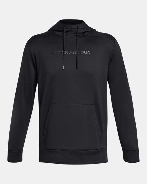 Men's Armour Fleece® Graphic Hoodie in Black image number 4